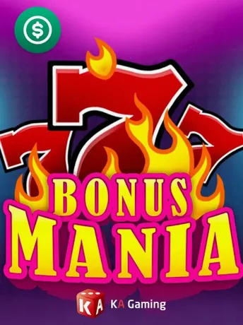 Gokkast 777 Bonus Mania van KA Gaming bij Jumbo Casino