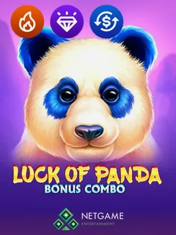 Gokkast Luck of Panda Bonus Combo van Netgame bij Jumbo Casino